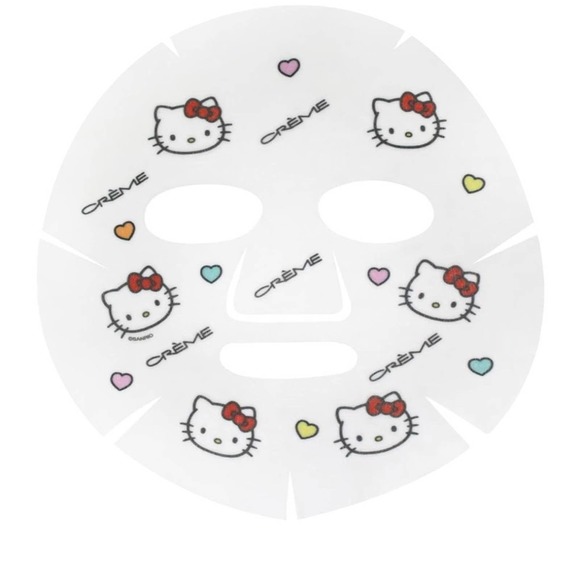 The Crème Shop x Hello Kitty Brillian-C Boost Printed Essence Sheet Mask 3 Pack - Picture 2 of 3